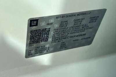 2019 GMC Yukon SLE