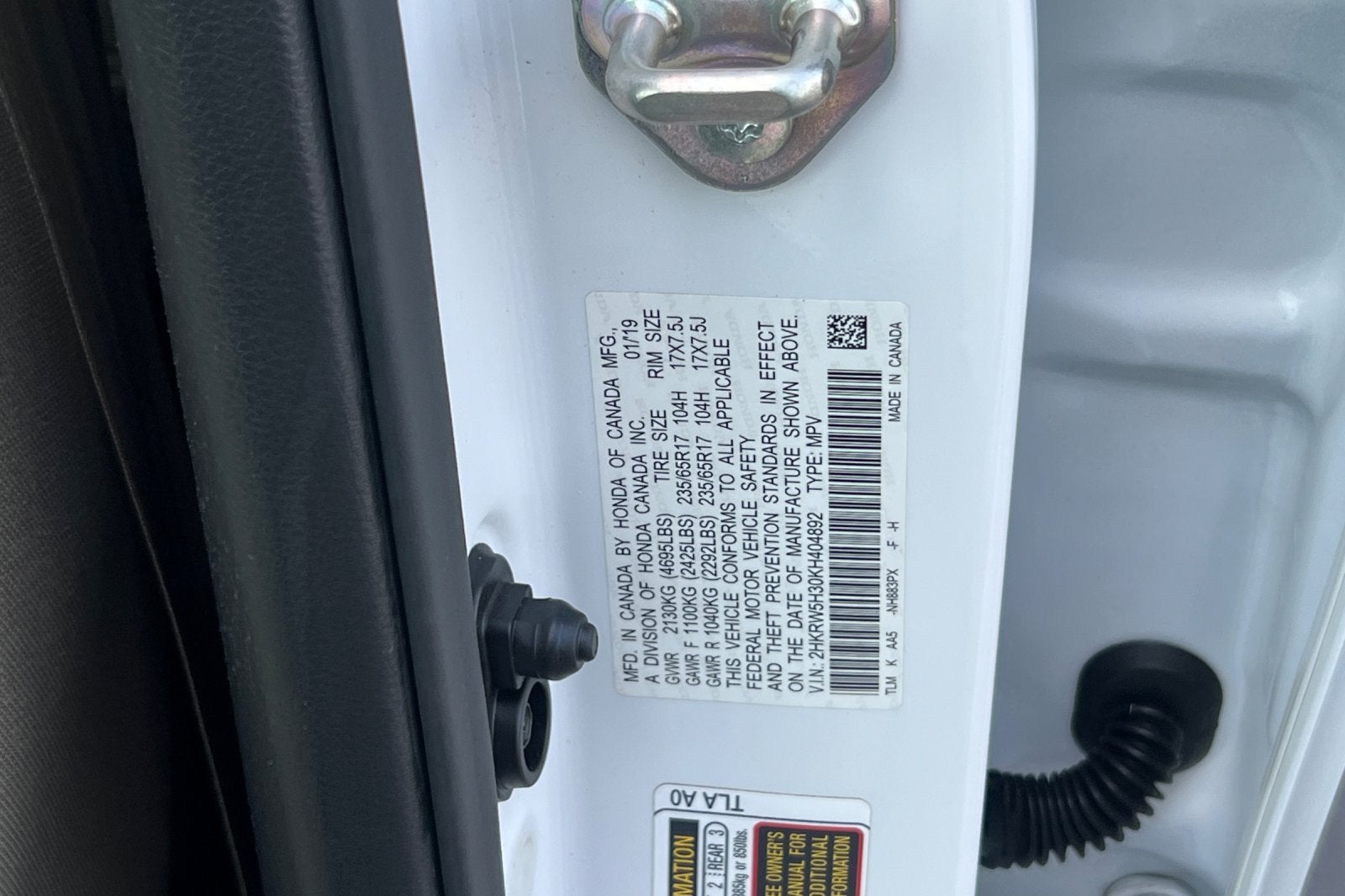 2019 Honda CR-V LX