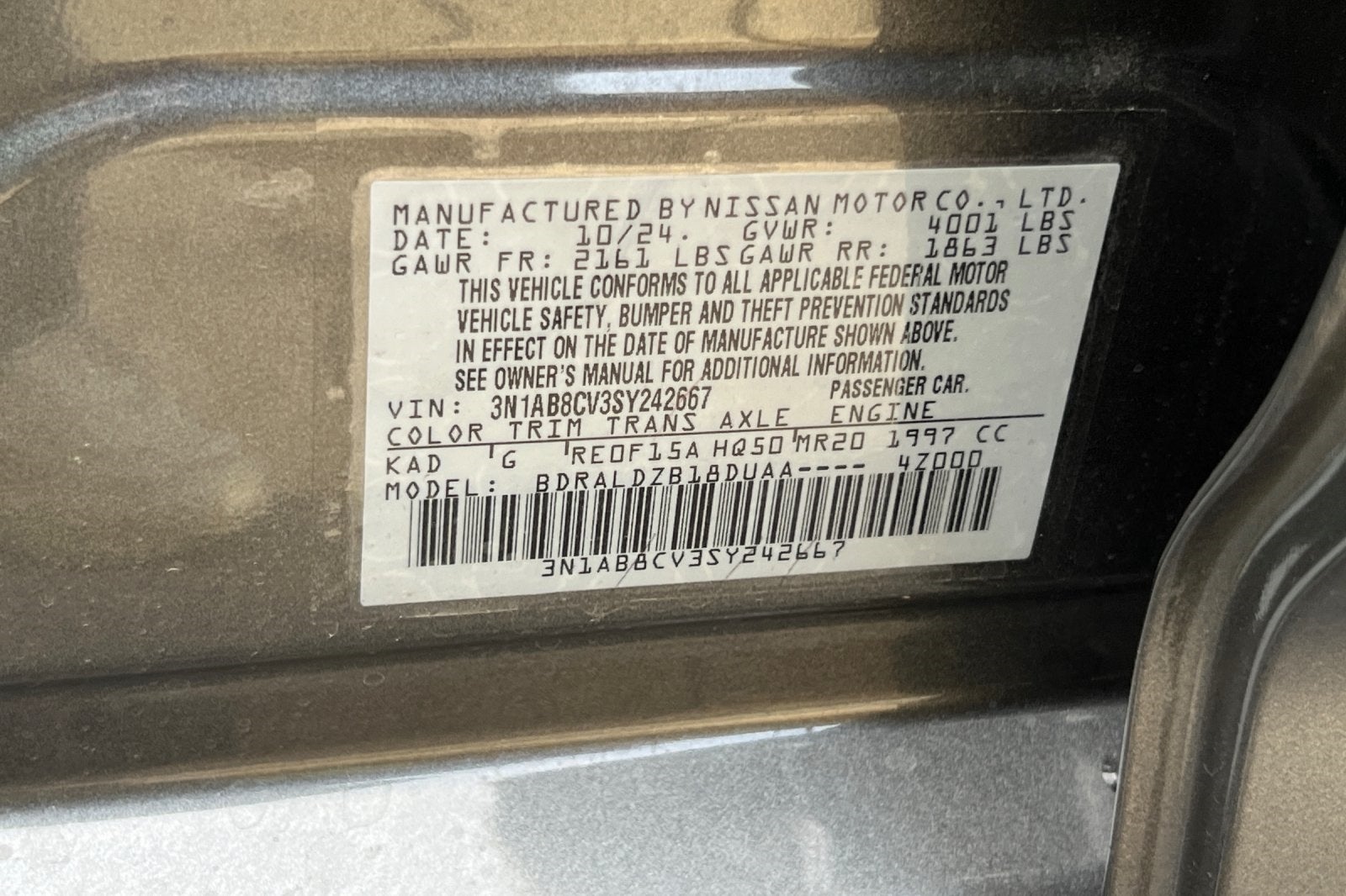 2025 Nissan Sentra SV