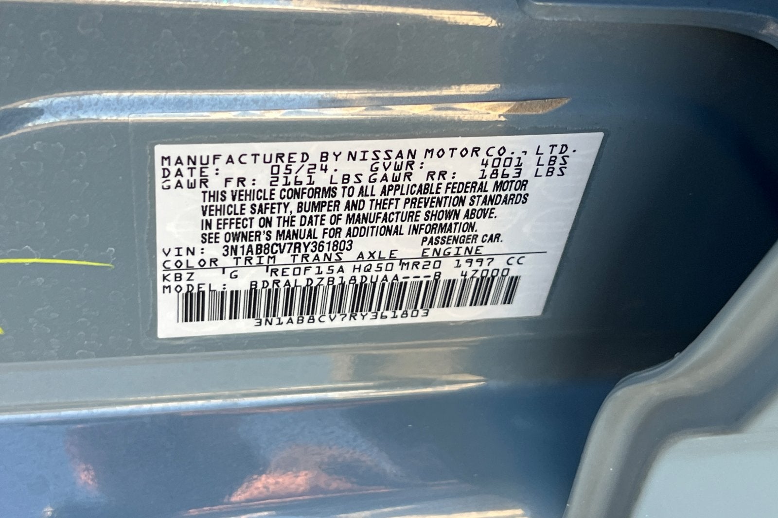 2024 Nissan Sentra SV