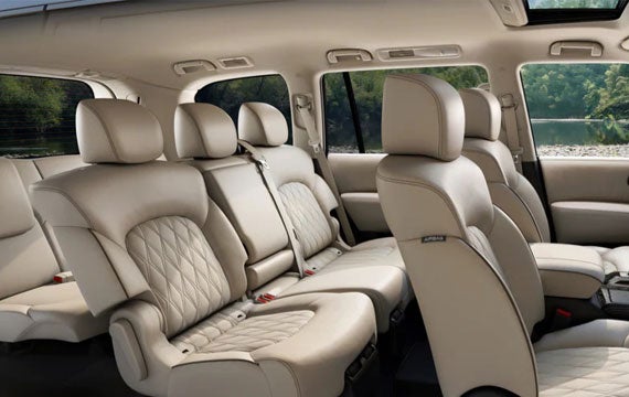 2023 Nissan Armada showing 8 seats | Nissan of Visalia in Visalia CA