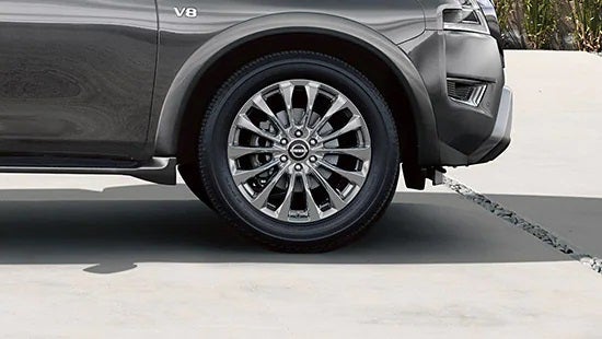 2023 Nissan Armada wheel and tire | Nissan of Visalia in Visalia CA