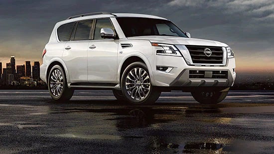 2023 Nissan Armada new 22-inch 14-spoke aluminum-alloy wheels. | Nissan of Visalia in Visalia CA